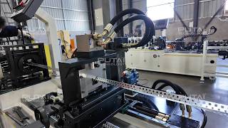 Precision meets efficiency with our Perforated Wall Angle Roll Forming Machine!