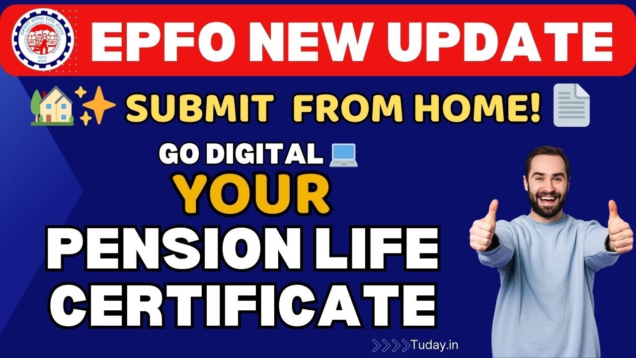 now-submit-your-pension-life-certificate-from-home-epfo-youtube