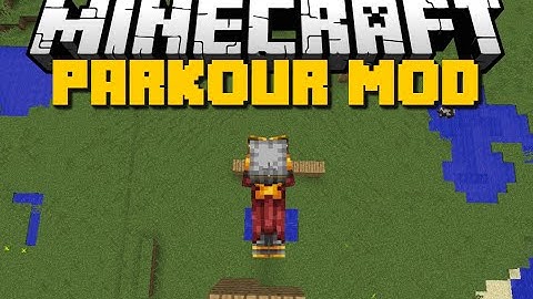 Minecraft: SMART MOVING (Parkour Mod, Run Up Walls, Sneak & More) Mod Showcase