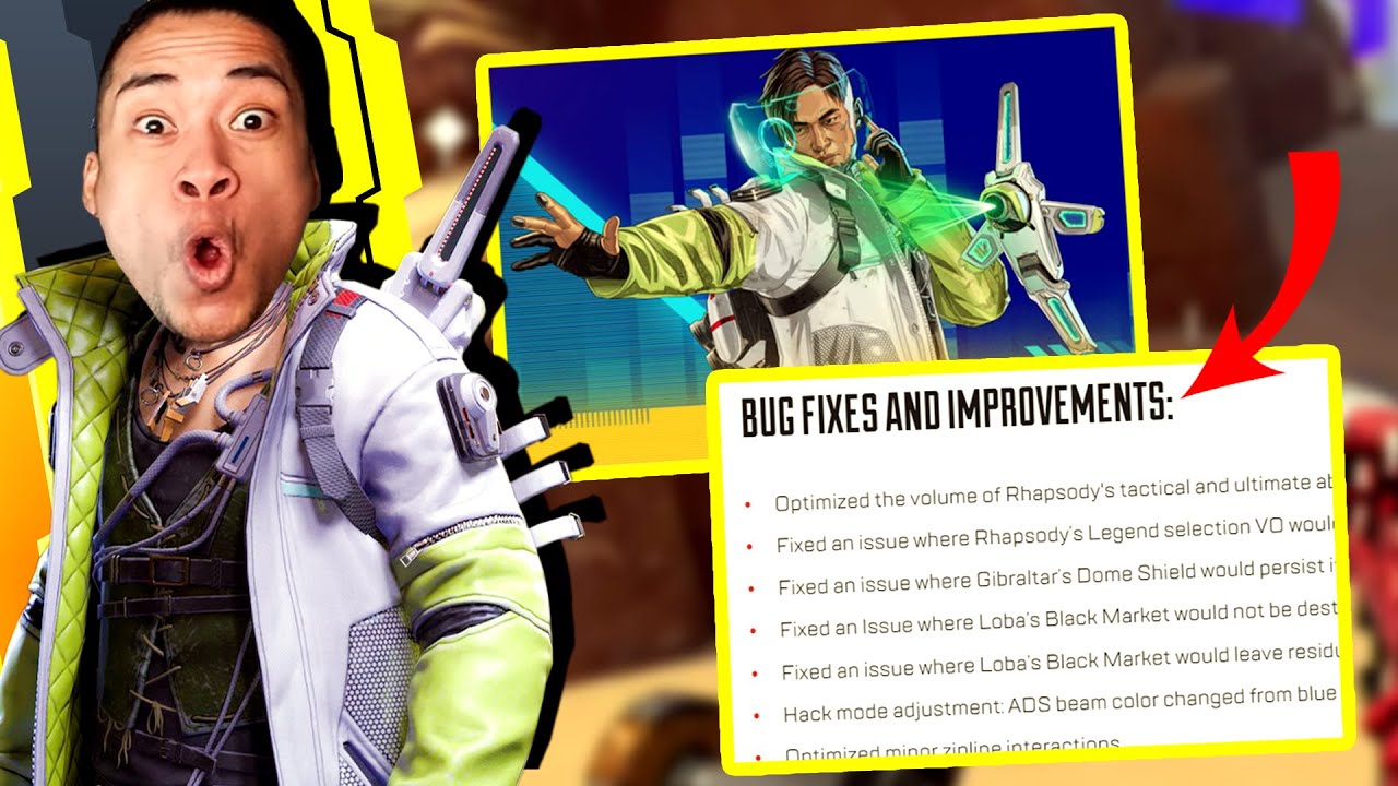 New Legend, Bug Fixes, New Map, Anti Cheat UPDATE NOTES | Apex Legends ...