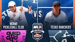 Miami Pickleball Club v Texas Ranchers at the MLP Grand Rapids presented by DoorDash