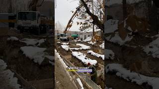 Заливка ленточного фундамента на объекте в Кольцово