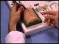 Simple Interrupted Suture Pattern طريقة خياطة الجرح المتقطع البسيط 