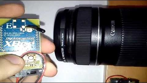 XBee Wireless Shutter Release for Canon DSLR