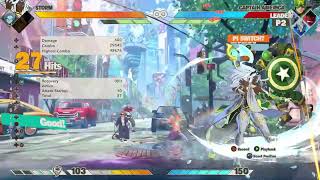 Marvel Tokon Black Panther/Storm Corner Tag Routing Concept