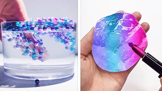 Oddly Satisfying Slime ASMR No Music Videos - Relaxing Slime 2020 - 130