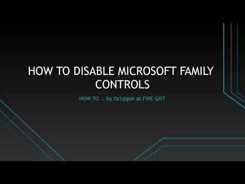 Video: Hoe kom ik uit de Microsoft-familie?