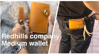 [ASMR] LEATHER WALLET REDHILLS COMPANY YouTube