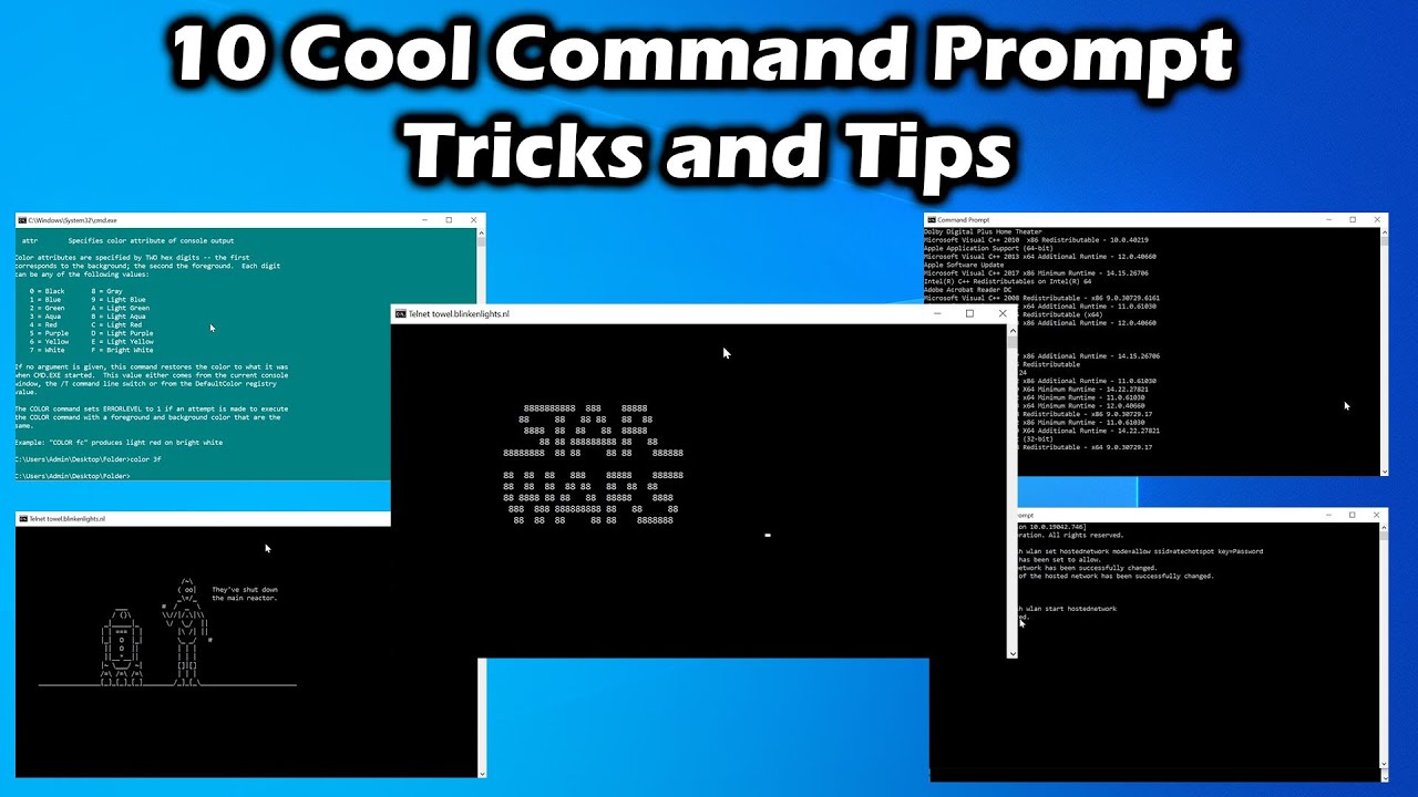 command prompt commands