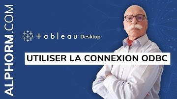 Formation Tableau Desktop : Comment utiliser la connexion ODBC - Vidéo Tuto