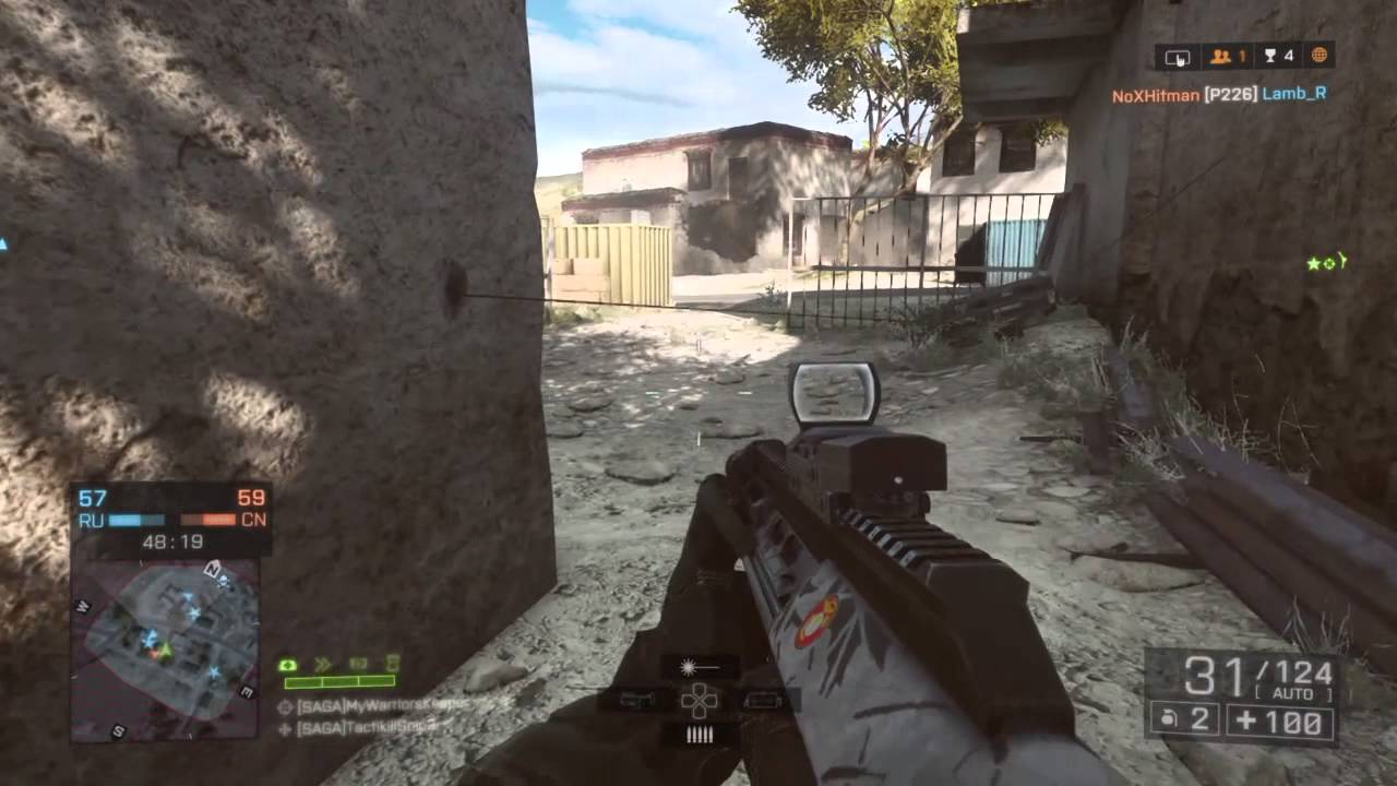 Ninja Squad Wipe...Somewhat (BF4)
