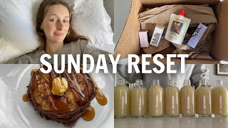 VLOG: sunday at home, creating healthy habits, prepping for the week + mini Sephora haul!