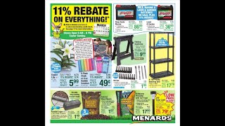 Menards Weekly Ad March 21 – March 31, 2024