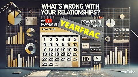 📊 Power BI YEARFRAC Function Explained | Calculate Fractional Years Easily!