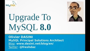 Plan your MySQL upgrade