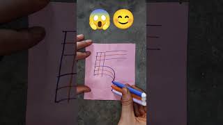 paper craft #3d #art #drawing 5 Bala video 👍