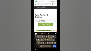 How to track any Smartphone ip address #shorts
