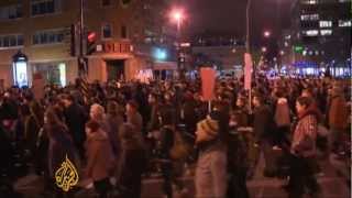 Quebec students protest against fee hikes