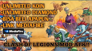 CLASH OF LEGIONS MOD APK!! UNLIMITED KOIN DAN DIAMOND. screenshot 3