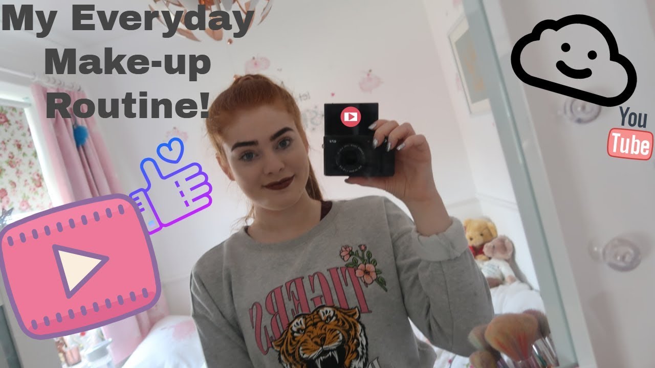My Everyday Makeup Routine!~Amy - YouTube