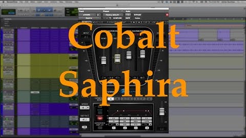 Waves Cobalt Saphira, what