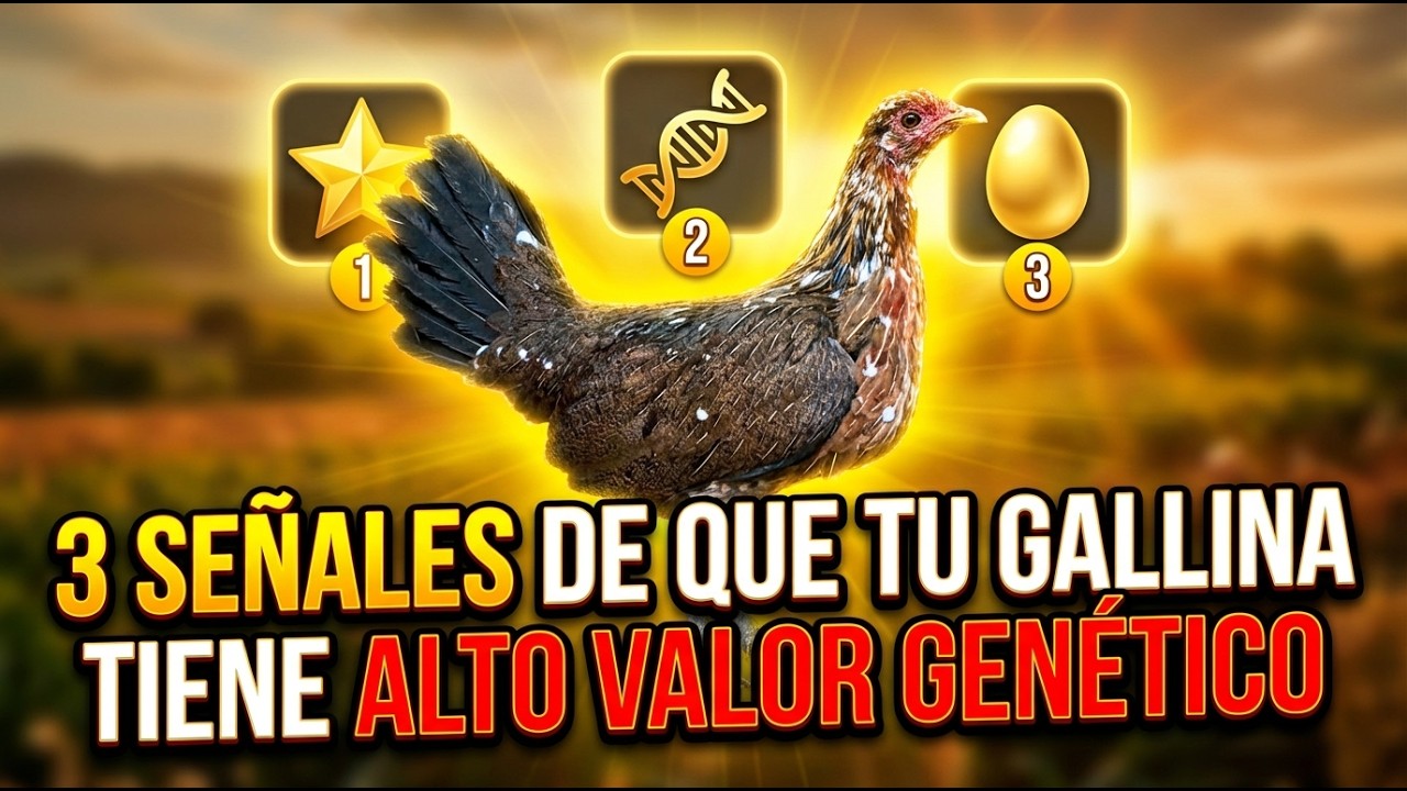 3 Señales de que tu Gallina Tiene Alto Valor Genético