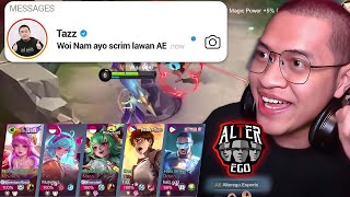 Gw Diajak Scrim Sama Tazz Lawan Full Roster Alter Ego Mpl Season 13 Gara-Gara Ngalahin Di Ranked..