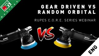 Gear-Driven vs Random Orbital  - [RUPES C.O.R.E. Series Webinar] screenshot 4