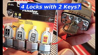 Master Lock keyed alike pad locks - Let's review it. by My Honest Review 53 views 7 months ago 2 minutes, 52 seconds