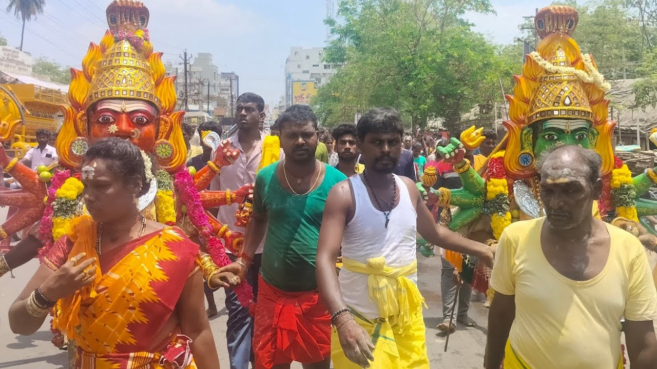 ARR காலனி ஸ்ரீ பாலக்காட்டு பவளக்காளி பச்சைக்காளி புறப்பாடு 