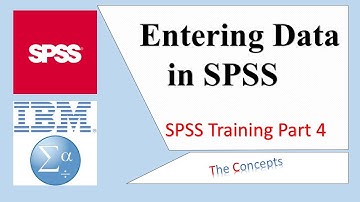 How to enter data in SPSS (Lesson 4)