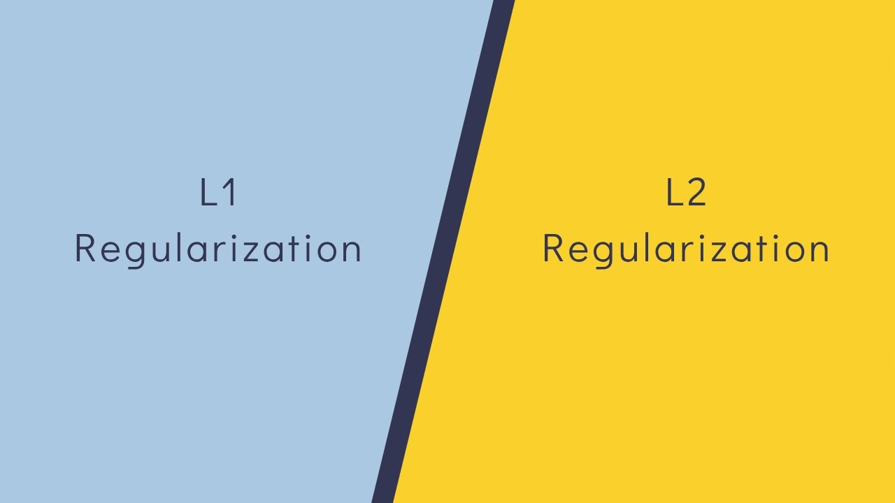 L1 or L2? Which Regularization Should You Use in Machine Learning ...