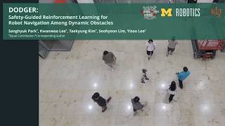 DODGER: Safety-Guided Reinforcement Learning for Robot Navigation Among Dynamic Obstacles