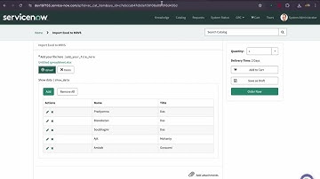 Automating Excel Data Integration with Multi-Row Variables in ServiceNow