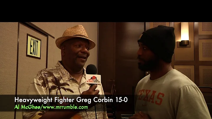 Gregory Corbin Heavyweight Boxer battles Charles M...