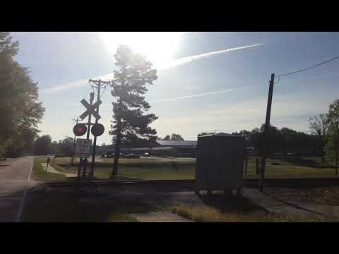 L&C train 14 passing by Heath Springs Elementary School engineers are Noland White and Thomas