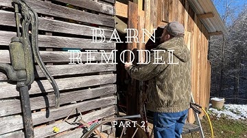Blacksmith Forge Barn Remodel Part 2