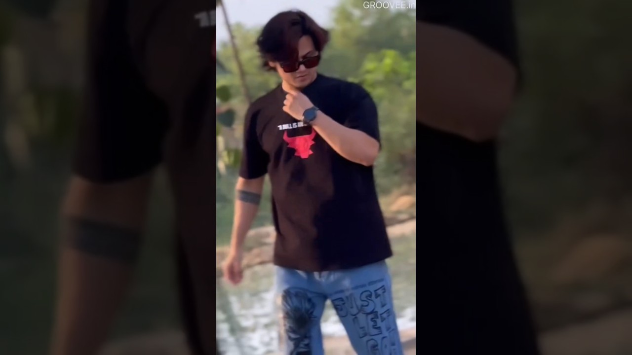 Rocking this bold bull tee with seriously stick printed denim💥 