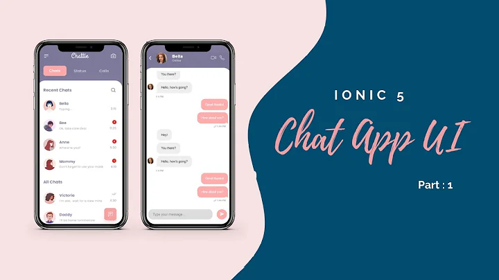 Ionic 5 Chat UI | Part 1 | App From Scratch | Ionic 5 Tutorial For Beginners | Speed Code