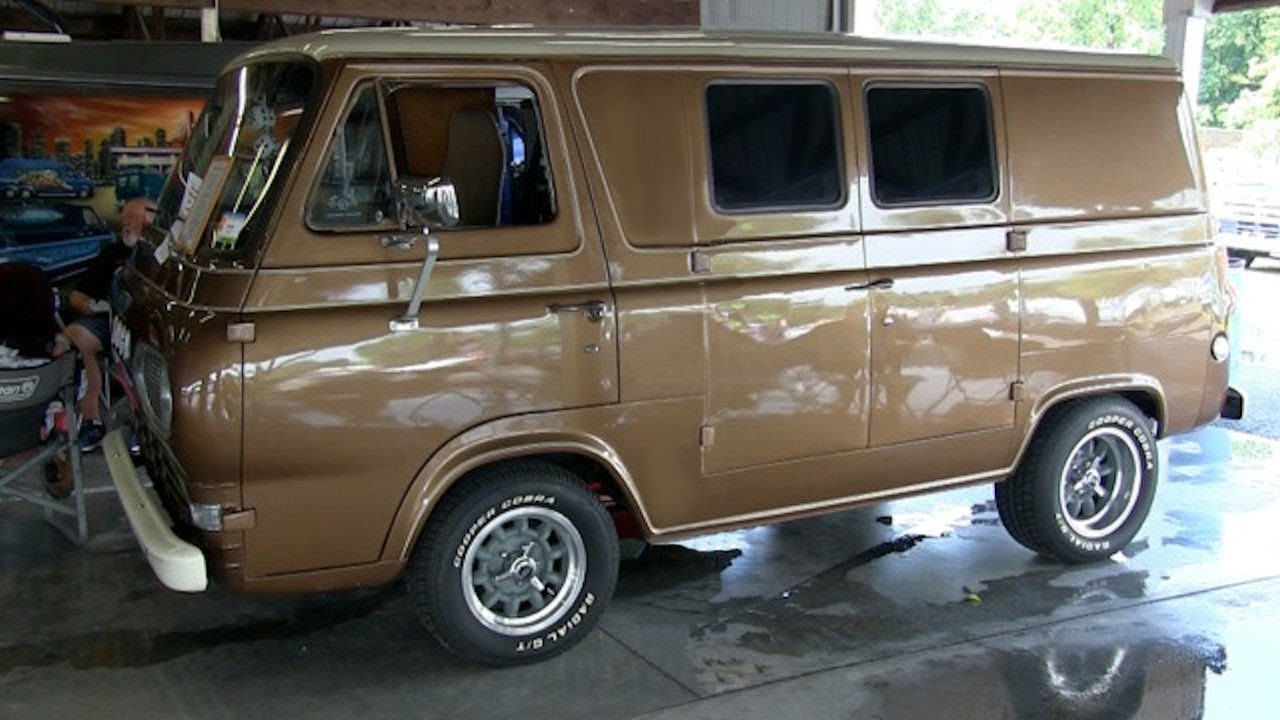 Jim Bulger Shows Off His 1965 Ford Econoline Van Old Gold