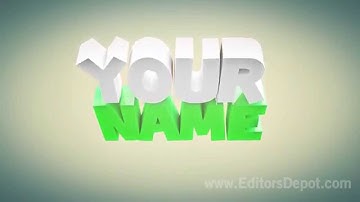Free 3D Intro #14 |EPIC 3D INTRO TEMPLATE [C4D | AE]