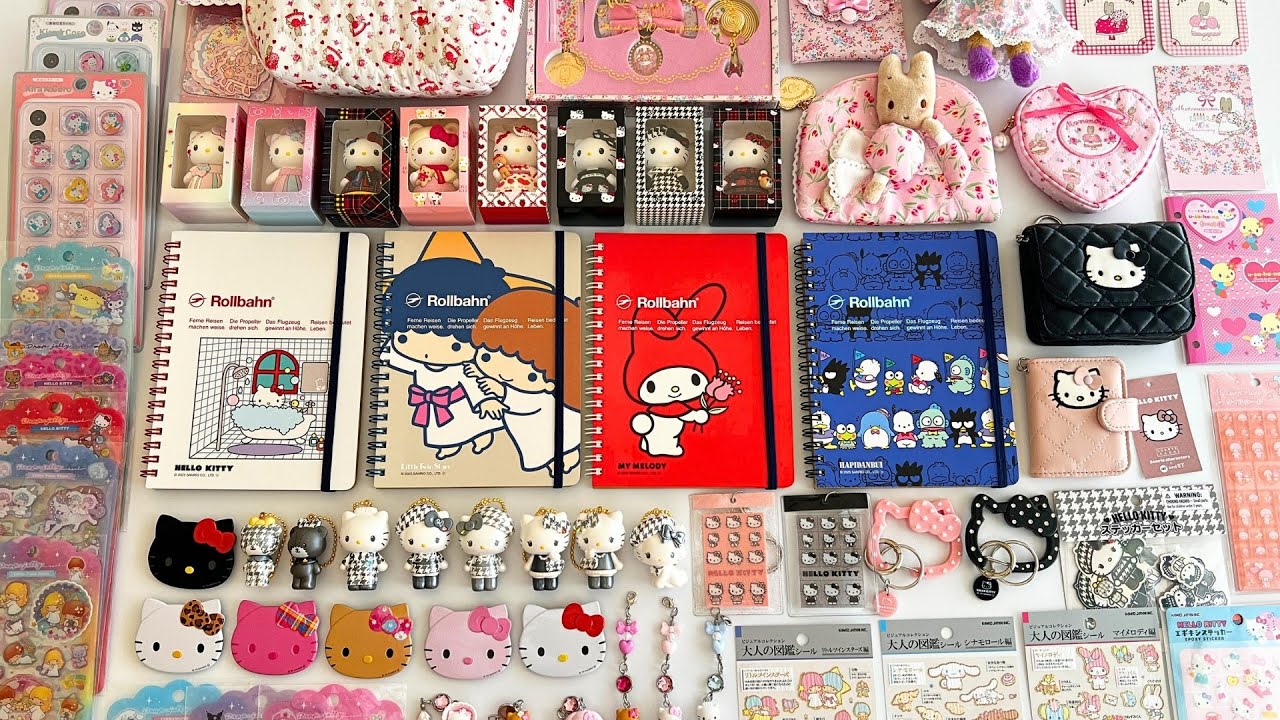 【サンリオグッズ】10月は良いグッズが多かった！ロルバーンやシール、ミニマスコットなど【Sanrio】