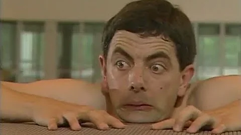 Mr Bean - Fall vom Sprungbrett