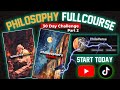Full viral philosophy youtube shorts course 2024  30 day challenge