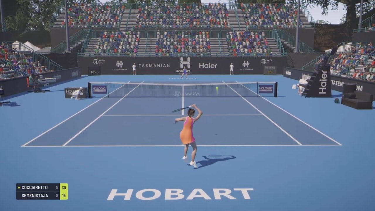 Cocciaretto vs Semenistaja HOBART International Wta250
