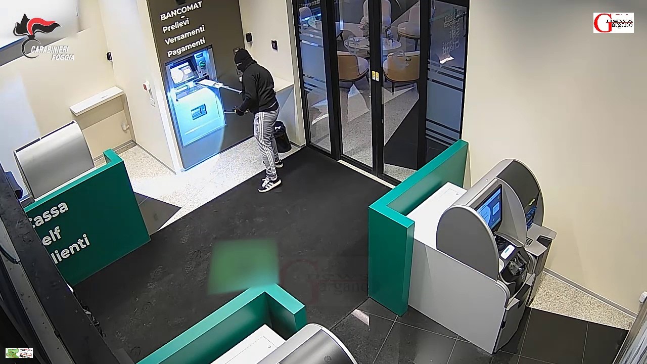 Assalto bancomat con “marmotta”. Sgominata banda di giovani tra Orta Nova e Ordona
