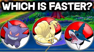 Guess Which Random Starter is the Fastest..Then we FIGHT!