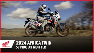 2024 Africa Twin SC Project Muffler