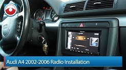Audi A4/S4 02-06 Radio Installation Pioneer AVIC-Z140BH 