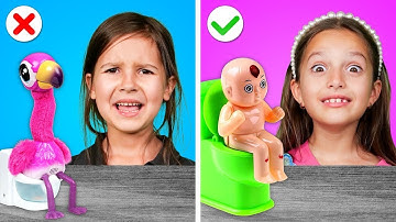 Mẹ Giàu VS Mẹ Nghèo! *Các Mẹo DIY Hay Vs Các Công Cụ Tuyệt Vời* từ Gotcha! Viral